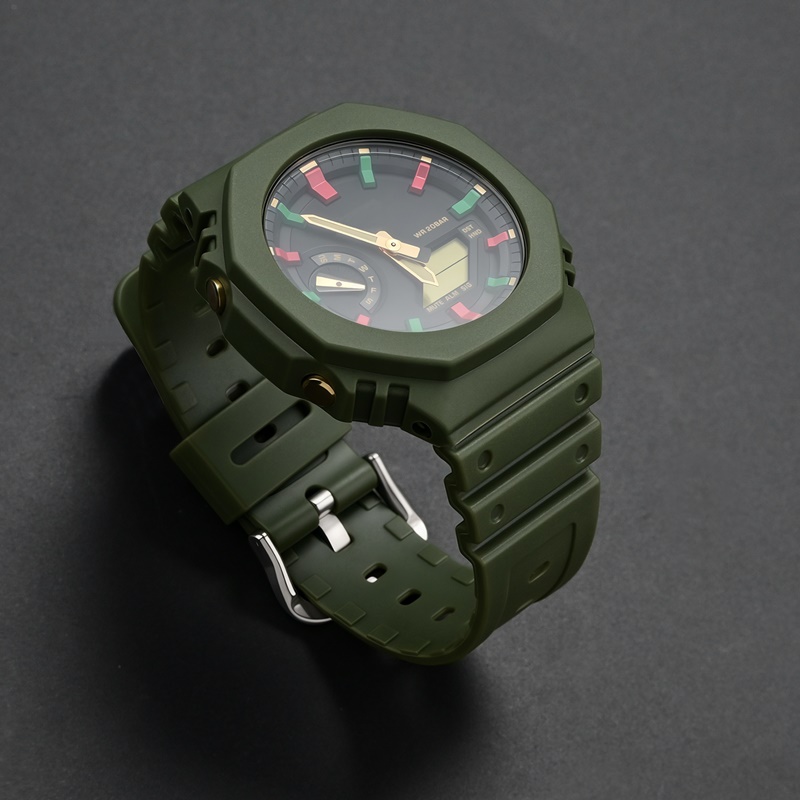 Resin Strap for Casio Farm Oak - đánh giá và giá Casio Watch G-Shock Ga-2100