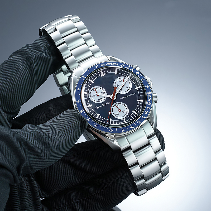 Stainless Steel Moon Watch Cas - đánh giá và giá Omega Watch Speedmaster