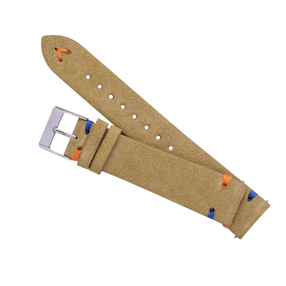 Da Lộn Dây Đồng Hồ 18Mm 20Mm K - đánh giá và giá Leather Strap Quick Release