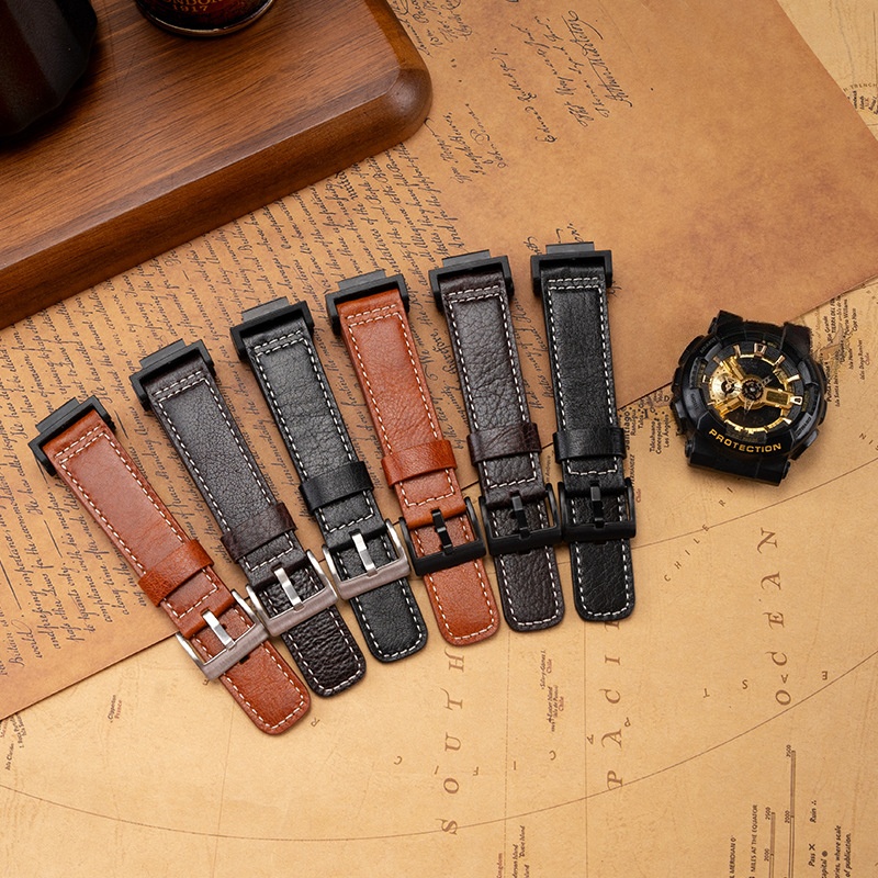 Genuine leather 16mm Strap For - đánh giá và giá Casio Watch G-Shock Dw-5600