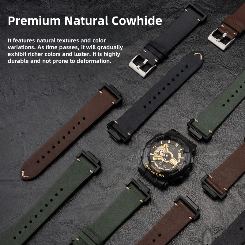 Genuine leather 16mm Strap For - đánh giá và giá Casio Watch G-Shock Dw-5600
