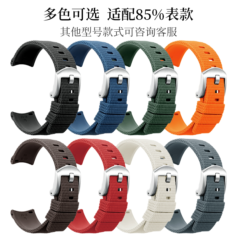 Curved End Fluororubber Watch  - đánh giá và giá Omega Watch Speedmaster