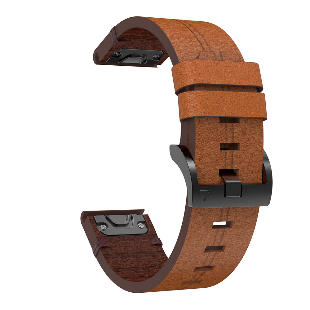Genuine Leather QuickFit 26mm  - đánh giá và giá Leather Strap Quick Release
